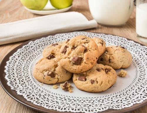 Печенье с шоколадом. Печенье с шоколадом.