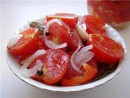 Помидоры с луком в масле. 01 Помидоры с луком в масле. 01
